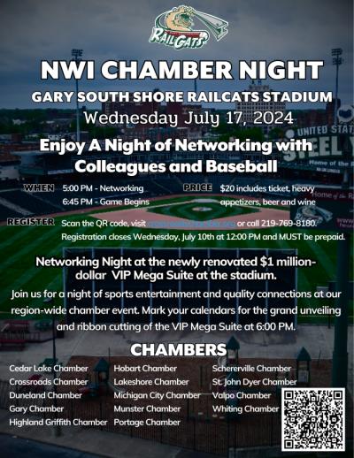 NWI Chamber Night at the Railcats