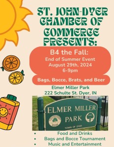 Flyer for End of Summer Event